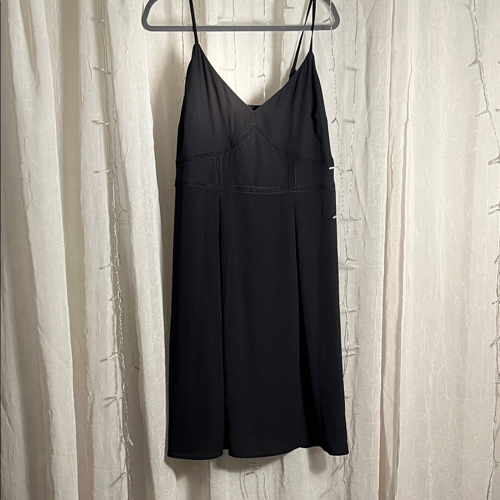 All Worthy Elegant Black embroidered Dress